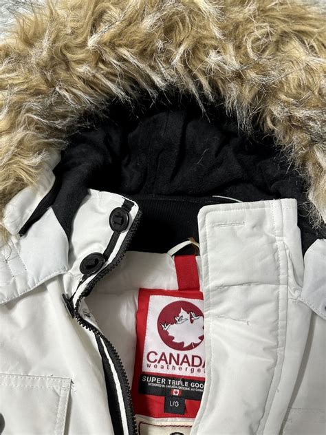 canada weather gear super triple goose fake